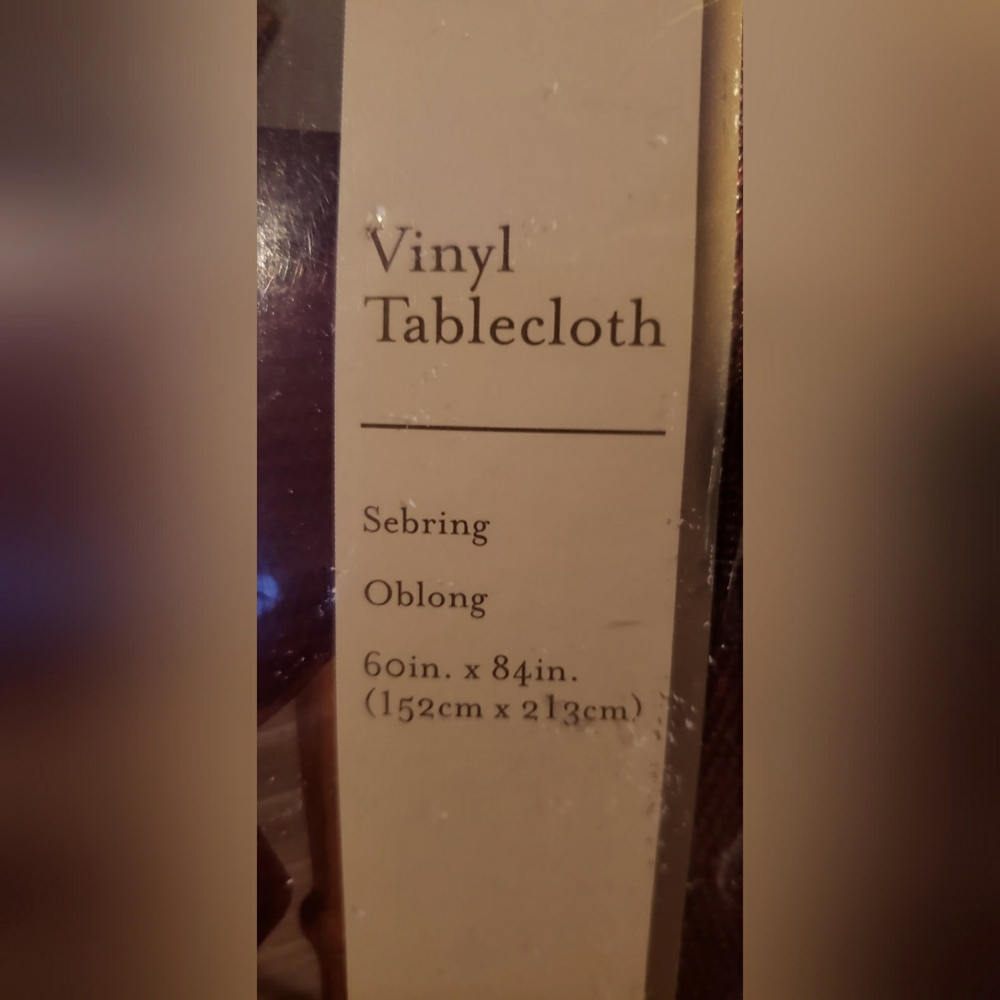 Vinyl Tablecoth